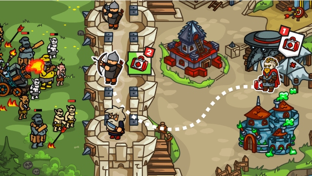 Towerwall là một game chiến lược phòng thủ tháp thú vị