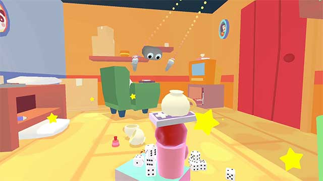 Stacksquatch là game xếp chồng đồ vật vui nhộn trong môi trường thực tế ảo