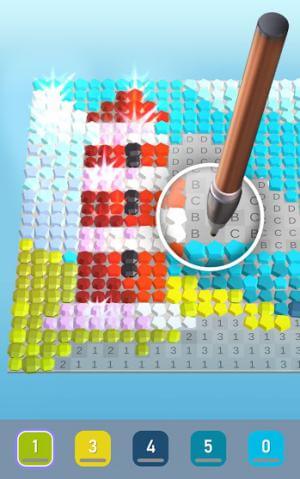 Đính các viên kim cương màu sắc lên vài