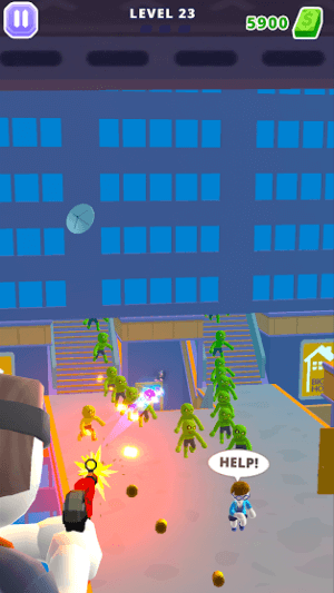Helicopter Escape 3D là game bắn súng giải thoát con tin thú vị