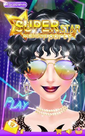 Nhiệm vụ của bạn trong game Superstar Makeup Party là tạo cho người nổi tiếng một diện mạo phong cách 