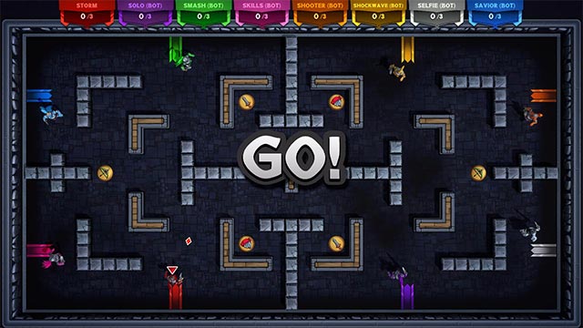 Bước vào đấu trường sinh tử hỗn loạn của Knight Squad 2 Free