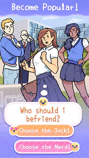 Trở nên nổi tiếng trong trường