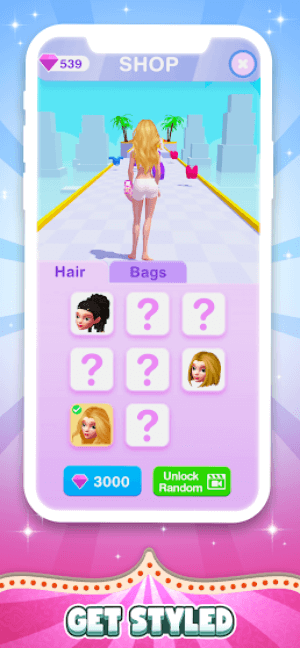 DressUp Run là một game người chạy phong cách thời trang thú vị 