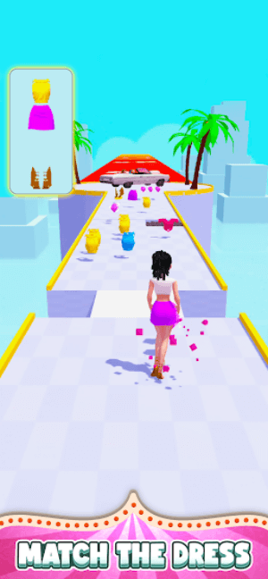 DressUp Run là game thời trang phong cách người chạy thú vị