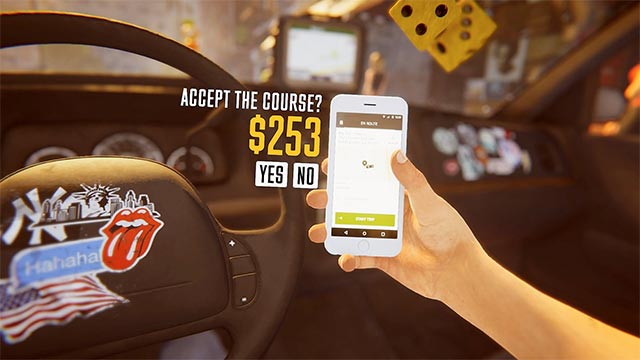 Làm giàu bằng nghề lái xe trong game Taxi Simulator