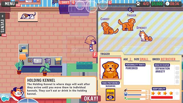 To The Rescue là game mô phỏng quản lý nơi trú ẩn cho chó