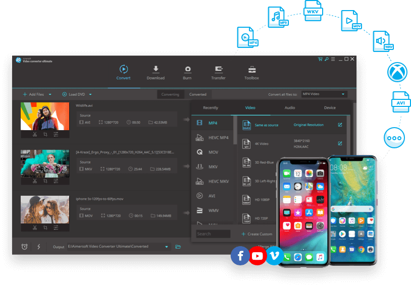 Aimersoft Video Converter Ultimate