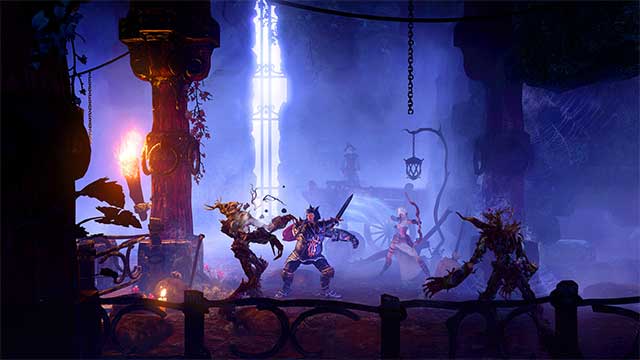 Tối đa ba người chơi có thể chơi trực tuyến cùng nhau trên Steam