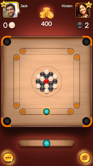Carrom Pool là game bắn bida cổ điển 