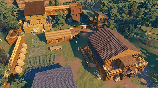 Xây dựng đế chế Trung cổ hùng mạnh trong game Going Medieval
