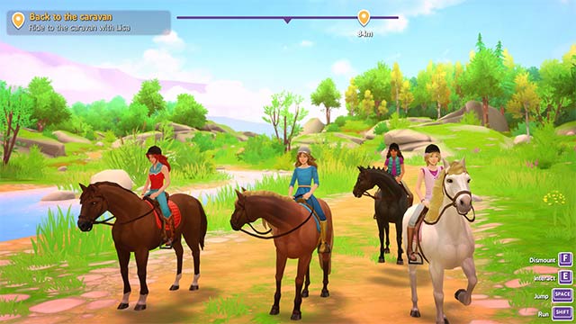 Horse Club Adventures đưa bạn vào chuyến phiêu lưu cực đẹp, lấy cảm hứng từ bộ đồ chơi Horse Club