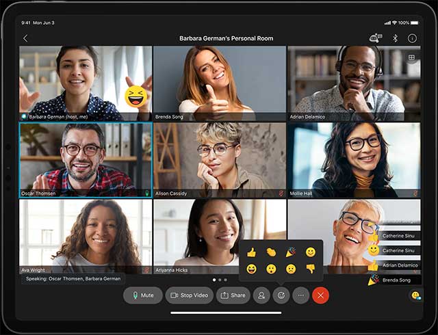 Cisco Webex Meetings có giao diện đơn giản và dễ sử dụng