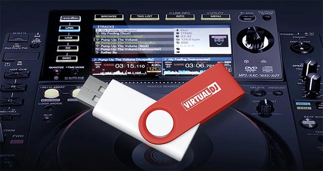 Tính năng CDJ Export cho phép xuất dữ liệu từ Virtual DJ vào USB cực tiện lợi