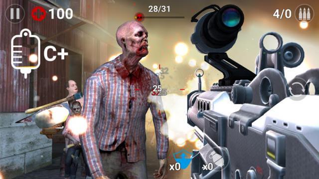 Gun Trigger Zombie đưa bạn vào các trận chiến zombie khốc liệt