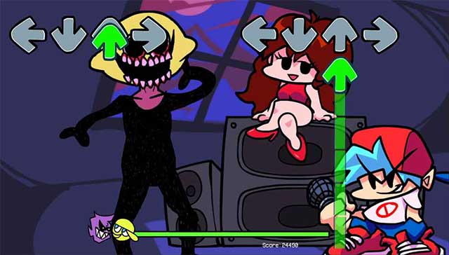 Friday Night Funkin’ có lối chơi khá giống game Audition cổ điển