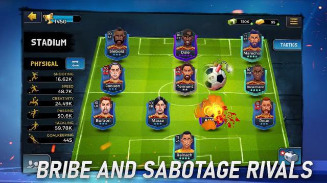 Tấn công hoặc chơi xấu các đối thủ trong Underworld Football Manager 2 để giành chiến thắng