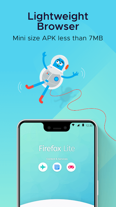 Trình duyệt web siêu nhẹ Firefox Lite