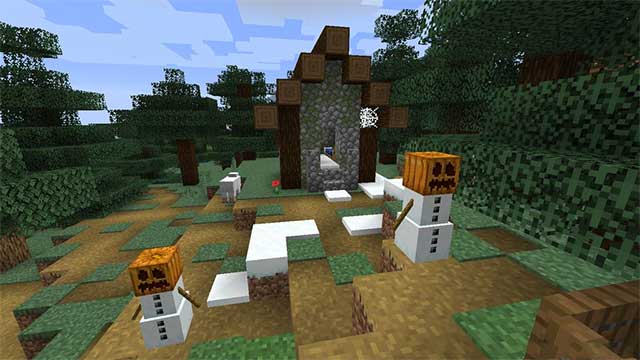 Mọi ngôi làng mà người chơi đi qua đều sẽ bị các thực thể thù địch chiếm đóng