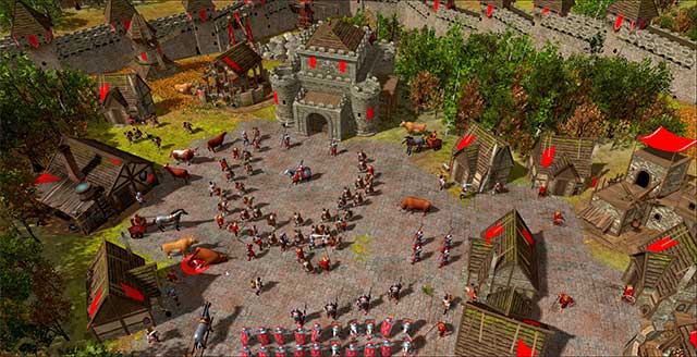 Game có hơn 100 tòa nhà và hơn 200 đơn vị chiến đấu