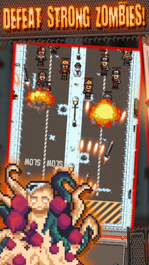 Đánh bại các zombie mạnh mẽ trong game Idle Zombie Shelter 