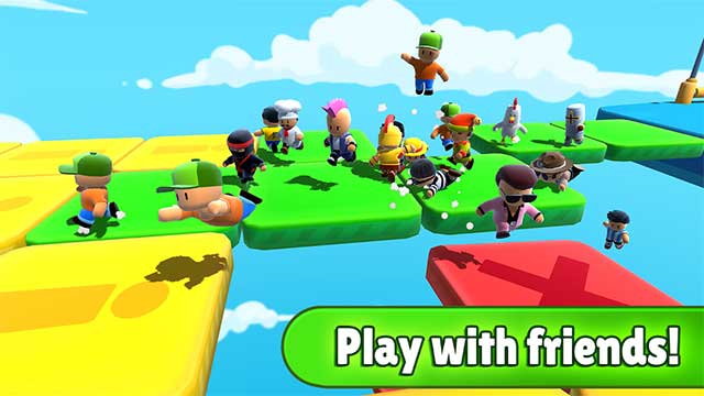 Stumble Guys có thể được coi là bản sao của Fall Guys