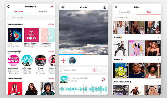 Lomotif là app làm video hát nhép, video nhảy nhót hoàn hảo trên TikTok