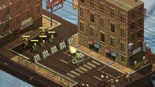 Thưởng thức đồ họa pixel đặc trưng của loạt game gốc