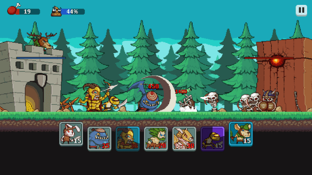 Tham gia vào trận chiến quái vật hấp dẫn trong game Monsters Wa