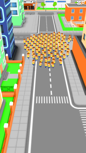 Crowd Run là game hành động tập hợp đám đông thú vị