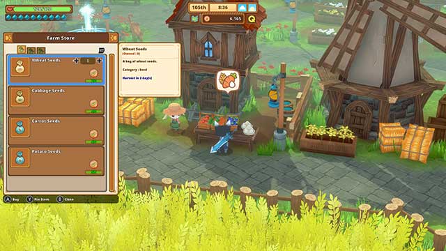 Thế giới Kitaria Fables có đầy đủ các tài nguyên để bạn sử dụng làm lợi thế