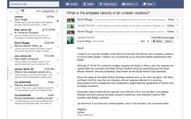 Fastmail cho phép bạn sử dụng miễn phí 30 ngày