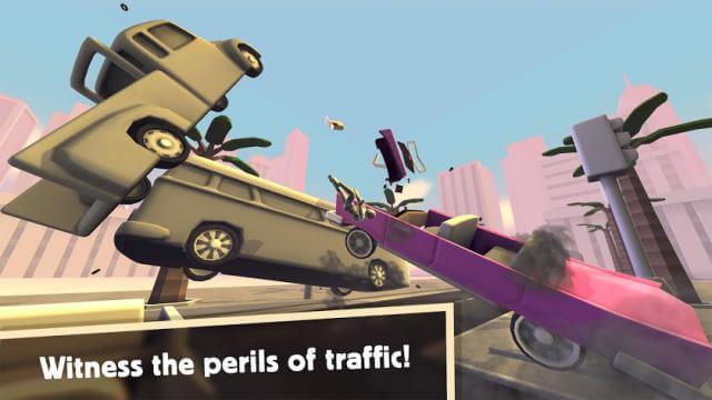 Bạn được chứng kiến tận mắt các vụ tai nạn kinh hoàng trong game Turbo Dismount