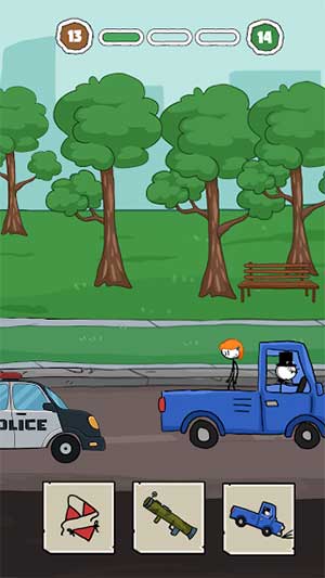 Mỗi level có 2 hoặc 3 lựa chọn để bạn quyết định