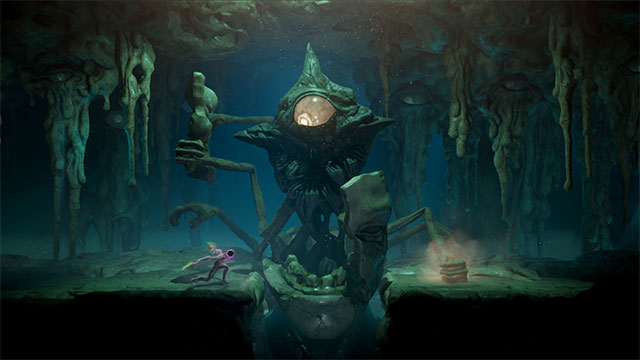 Đánh bại những con boss có kích thước gấp 10 lần bạn trong game GRIME