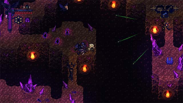 Tận dụng chính sức bóng tối để đánh bại phe tà ác trong game Hunt the Night 