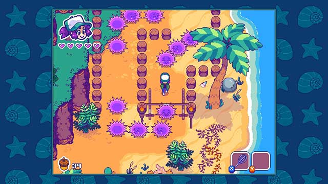 Giải cứu hòn đảo Moonshell khỏi quái vật trong game Moonshell Island