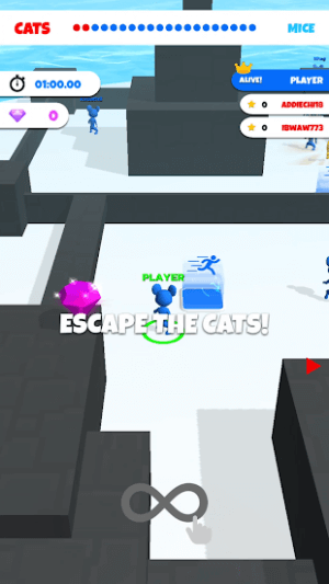 Cat and Mouse io là game mèo và chuột thú vị