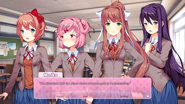 Hầu như ending của Doki Doki Literature Club Plus đều là bi kịch