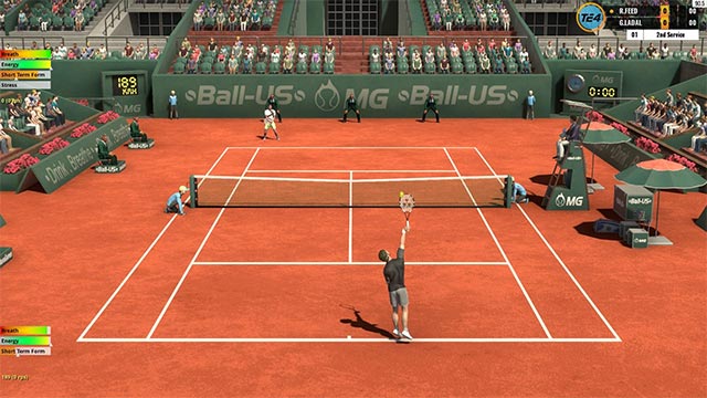 Tennis Elbow 4 mô phỏng chân thực game quần vợt trên máy tính