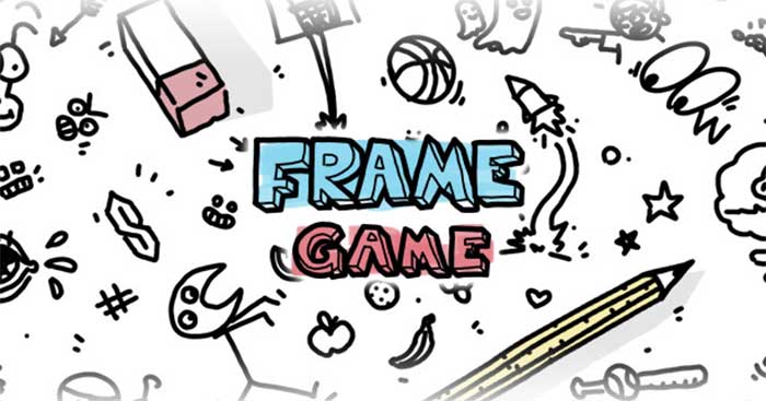 Frame GameGame vẽ ảnh GIF hài hước xả stress