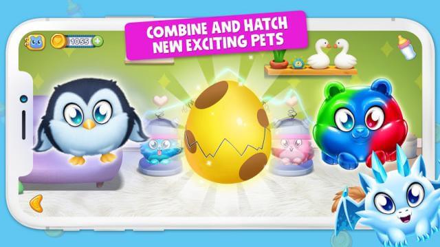 Lai tạo và ấp trứng để tạo ra các động vật mới độc đáo trong game Towniz