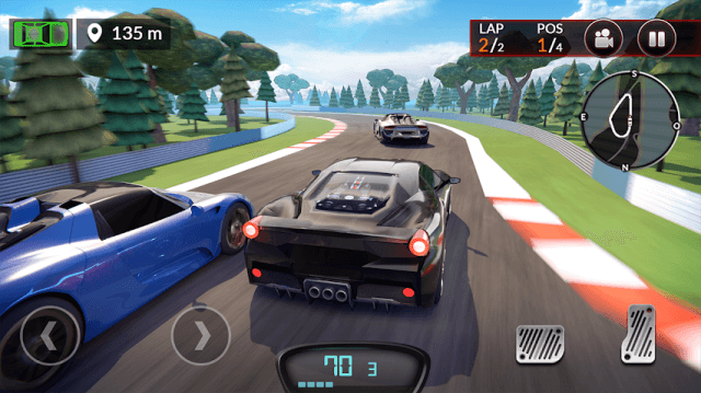 Lái xe quanh thành phố và thực hiện các nhiệm vụ trong game Drive for Speed: Simulator