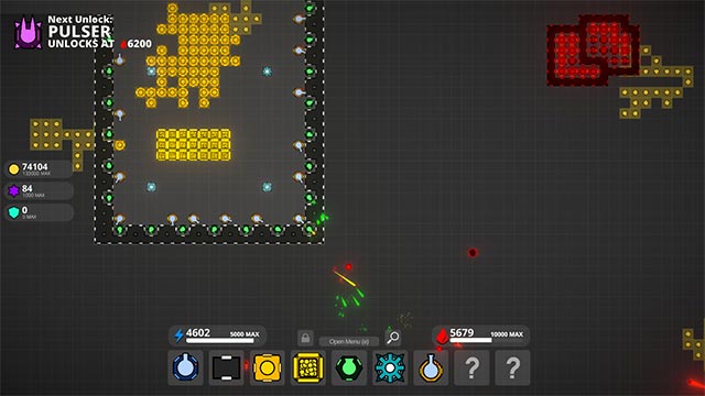 Xây dựng căn cứ sinh tồn trong không gian khi chơi Vectorio game