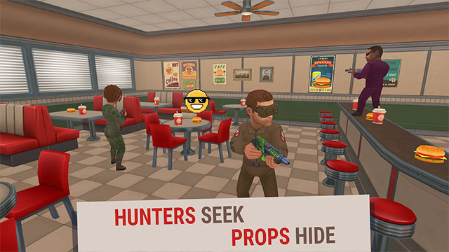 Hide Online là game trốn tìm trực tuyến nhiều người chơi, nơi bạn vào vai người đi săn hoặc đi trốn
