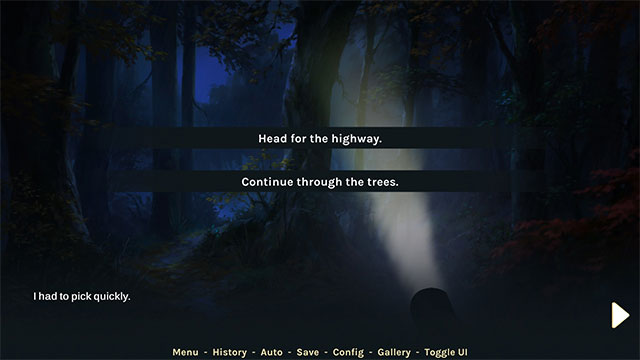 Hãy đưa ra những lựa chọn trong game Cabin Fever để dẫn tới nhiều kết thúc khác nhau