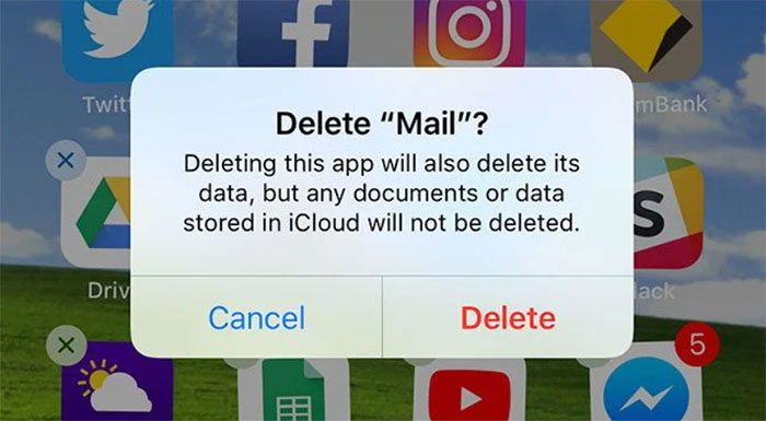 Loại bỏ các ứng dụng không cần thiết là điều quan trọng để bộ nhớ không bị đầy và màn hình khoa học hơn