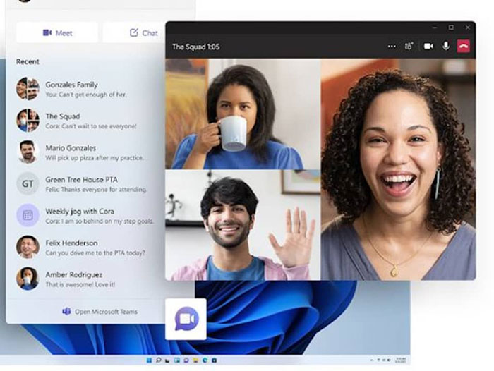 Dễ dàng tham gia họp online nhờ Microsoft Teams đã được cài đặt sẵn