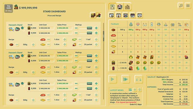Quản lý nhân sự, tài chính và hơn thế trong game Business Heroes