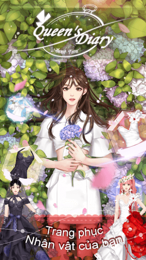 Thể hiện bạn là một stylist chuyên nghiệp trong game Queen s Diary 